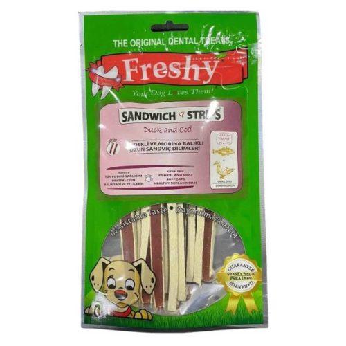 (فرشی) تشویقی دنتال مدل Sandwich Stripes وزن 80 گرمی